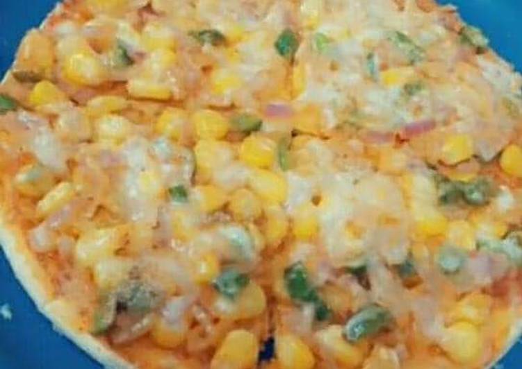 Simple Way to Prepare Any-night-of-the-week Corn pizza