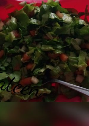 A picture of Gwadon salad.