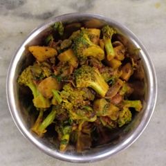 A picture of Broccoli masala simple.
