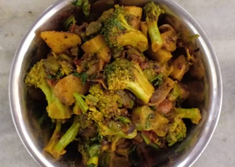 Broccoli masala simple