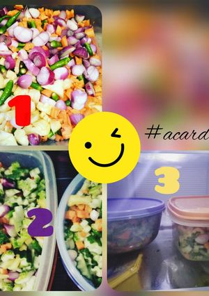 Foto resep Acar Pelangi