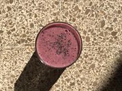 Una foto de batidos avena