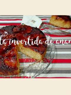 Una foto de Torta invertida de ananá