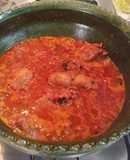 Salsa de chorizo molcajeteada