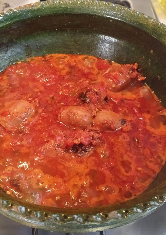 Una foto de Salsa de chorizo molcajeteada