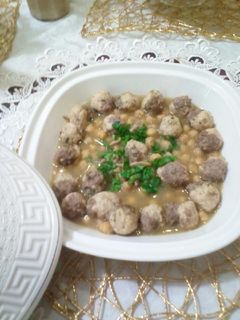 صورة لوصفة مثوم دجاج + لحم