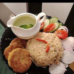 A picture of 3 spices CRISPY GOLDEN POTATO CUTLETS.
