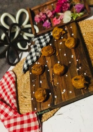 A picture of Vrat Wali Aloo Sabudana Bonda: An ISKCON SPECIAL RECIPE.
