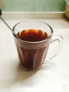 Hình của món Trà gạo lứt đậu đỏ.