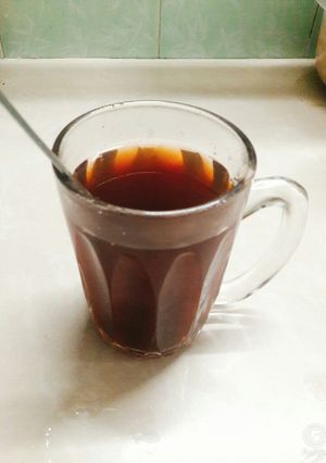 Hình của món Trà gạo lứt đậu đỏ.