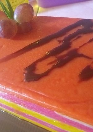Foto resep Kue lapis tepung ketan