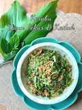 Kerabu Daun Cekur & Kaduk (Berbudu Kelantan Style)