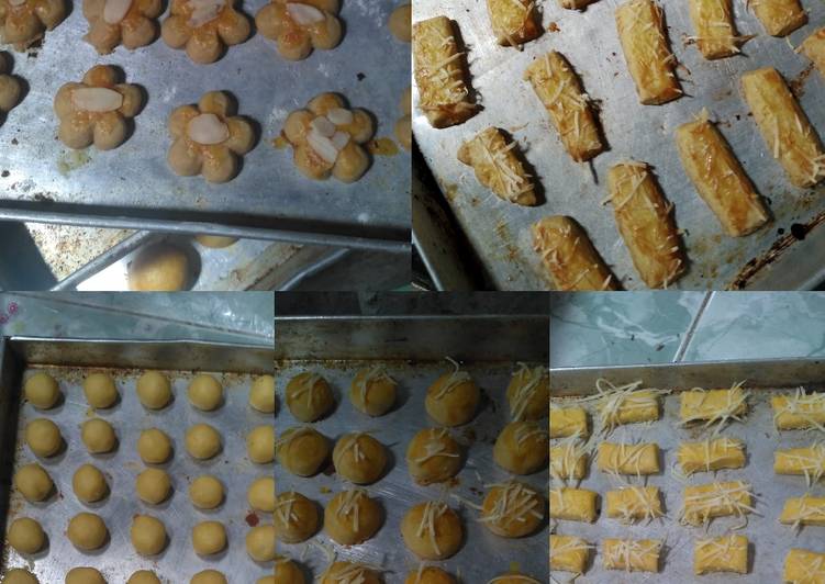 Mudahnya Menyajikan 1 adonan untuk 7 macam cookies Mantul Banget