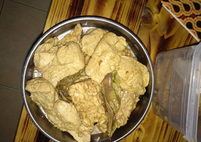 Resep Bacem Tempe Tahu, Enak Banget