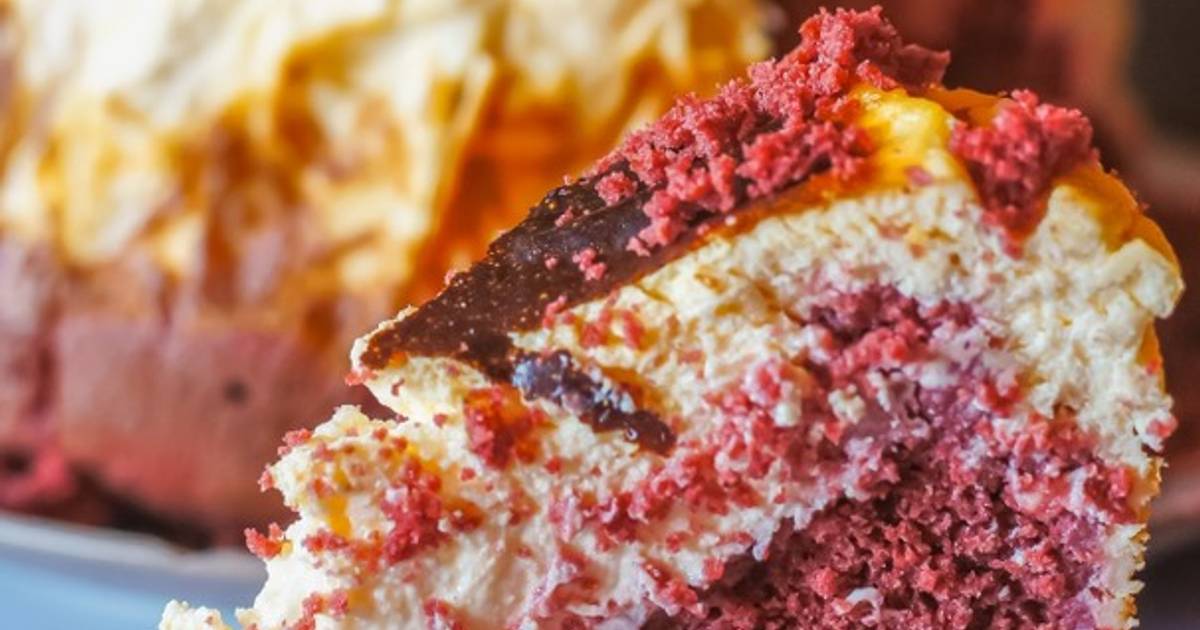 Red velvet Cheesecake Receta de  Cookpad