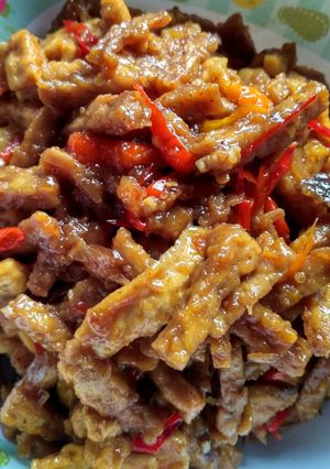 Foto resep Kering tempe tahu (basah)