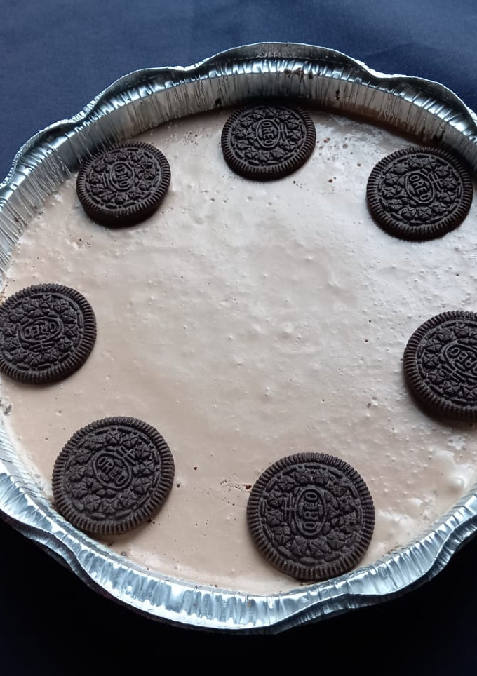 Una foto de Cheesecake de chocolate (sin horno)