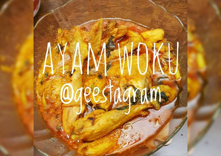 !DICOBA Resep #76 Ayam Woku Pedas masakan rumahan simple