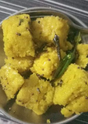 A picture of Dhokla.