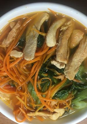 Hình của món Mì eatclean cực lạ.