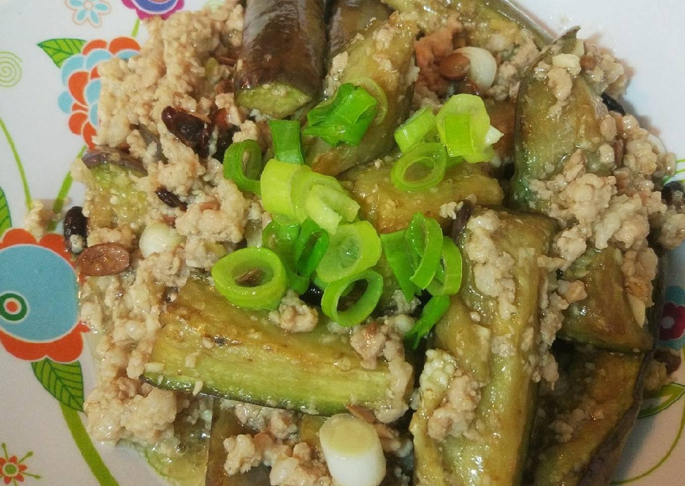 Tumis Terong bumbu TauSi