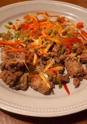 A picture of Pork Ginger.