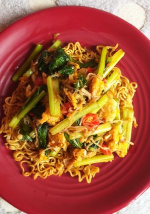 Foto resep Tamie siram sawi