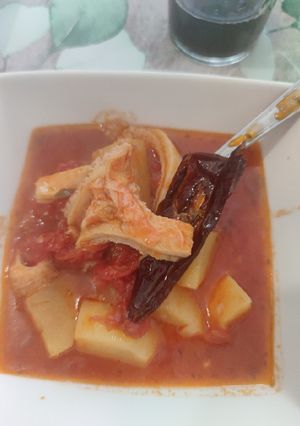Foto di Trippa con patate alla calabrese