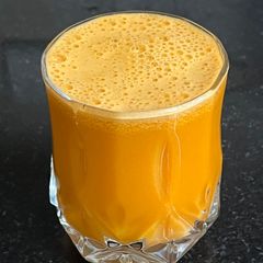 A picture of Pumpkin 🎃 Apple 🍎 Juice.