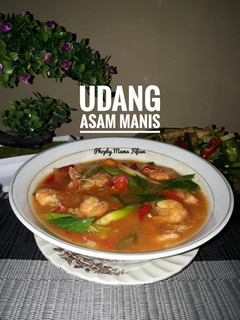 Foto resep Udang Asam Manis
