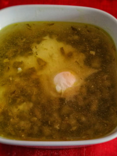Una foto de Sopa de espárragos