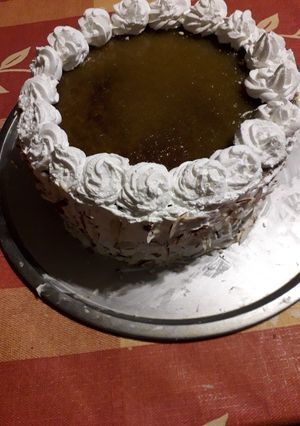 Tehéntúrós, barackos torta recept fotója