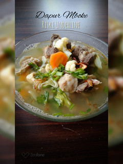 Foto resep Sup Balungan Bakso Sapi