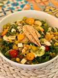 Ensalada de kumquats con caballa y quinoa