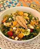 Ensalada de kumquats con caballa y quinoa