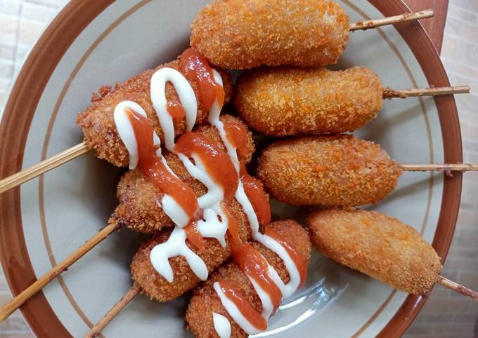 Resep Corndog mini oleh Dyah Martha Safitri Cookpad