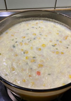 玉米濃湯 的食譜成品照片