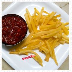A picture of French fries.