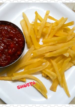 A picture of French fries.