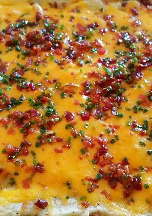 A picture of Twice Baked Potato Casserole.