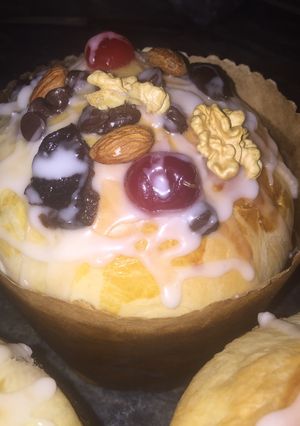 Una foto de Pan dulce amasado con manteca