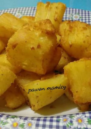 Foto resep Singkong Keju Garlic