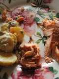 Ensalada VOX DEI, con Pescado rabioso ahumado