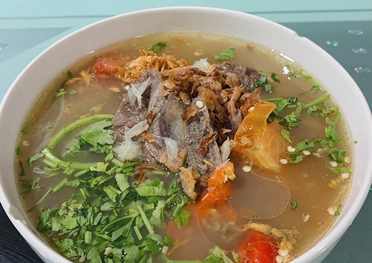 Resipi Sup Tulang Ala Thai Oleh Norhafira Cookpad