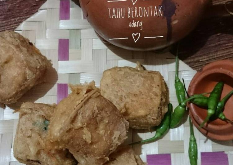 Tahu berontak udang