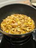 Wok de Pollo con Piña y Shiitake