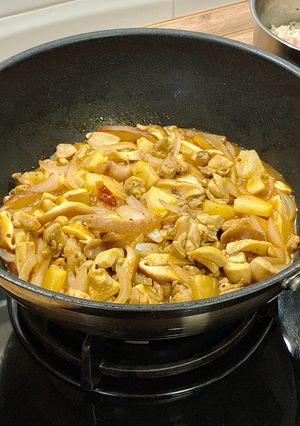 Foto principal de Wok de Pollo con Piña y Shiitake
