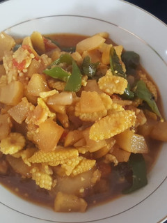 Foto resep Oseng kikil pedas