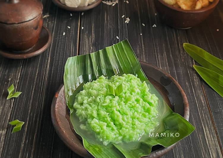 Resep Baru Tape Ketan Hijau Mantul Banget