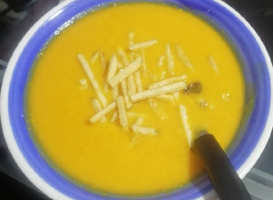 Una foto de Crema de ahuyama